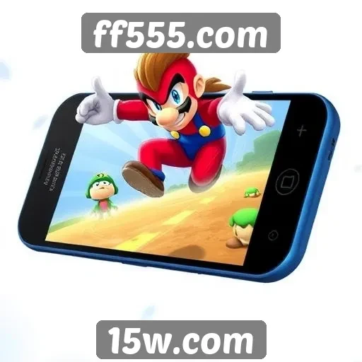 Desempenho de jogos mobile no ff555.com
